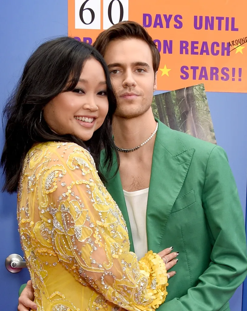 Lana Condor and Anthony De La Torre