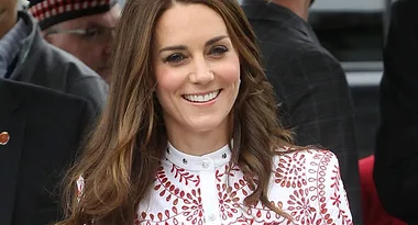 Duchess Kate Went Bold In Red For Day 1 Of The Canadian Royal Tour