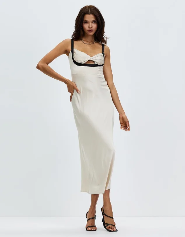 runaway-the-label-white-black-midi-dress
