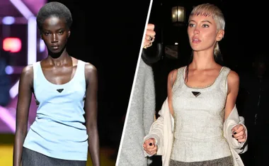 A Runway Show & A Cultural Reset: Inside The Tank Top’s ‘It Girl’ Renaissance