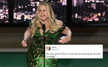 Jennifer Coolidge’s Emmys Acceptance Speech Was A Lesson In (Literal) Power Moves