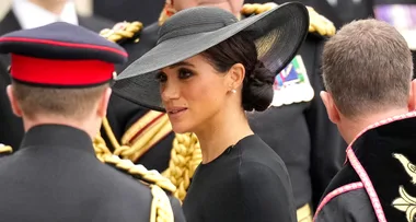 Meghan Markle Makes A Sartorial Tribute To Queen Elizabeth At State Funeral