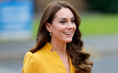 Princess Kate Brings Summer To Surrey In A Sunshine Yellow Dress