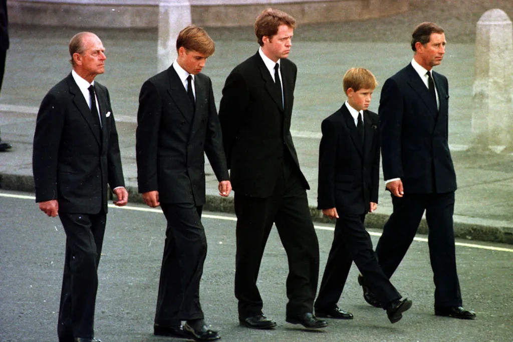 prince harry princess diana funeral