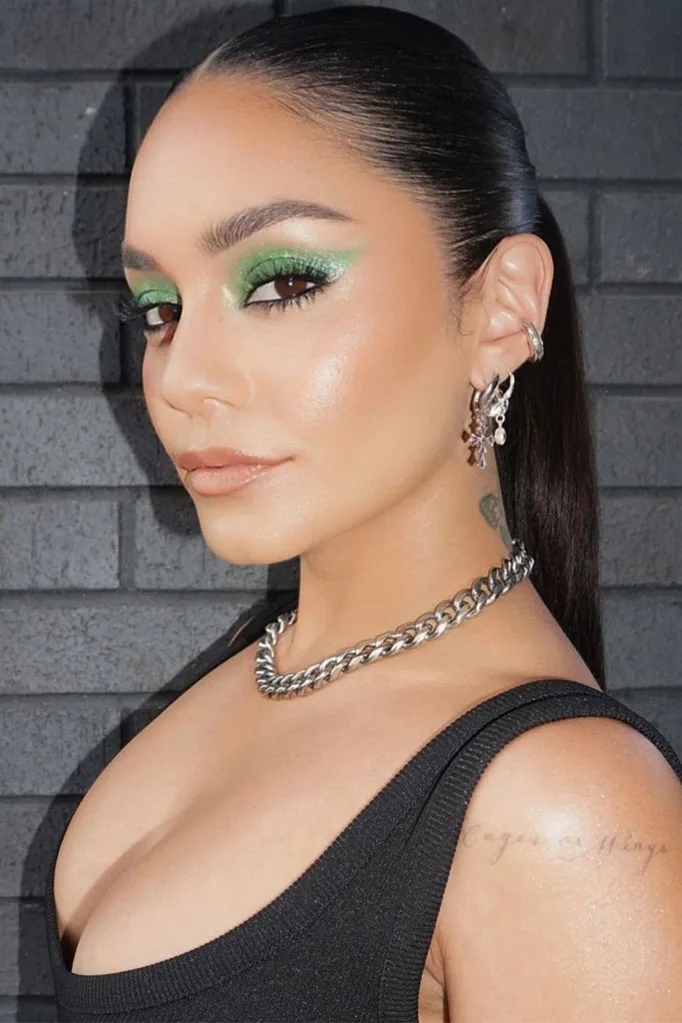 party ready hair Vanessa Hudgens