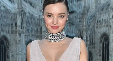 Miranda Kerr Takes To The Runway In Milan