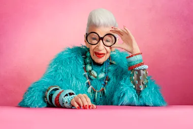 Iris Apfel On The Key To Her Ever-Enduring Style, And Her Make-Up Must-Haves