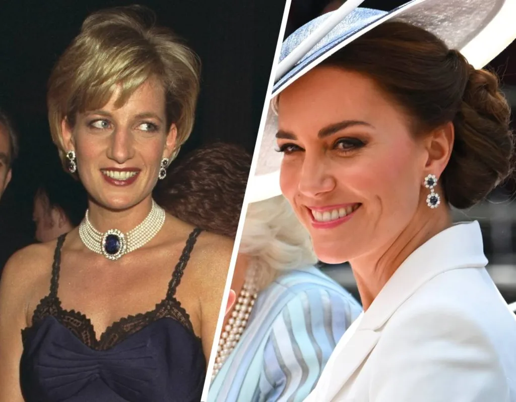 princess-diana-kate-middleton-sapphire-diamond-earrings