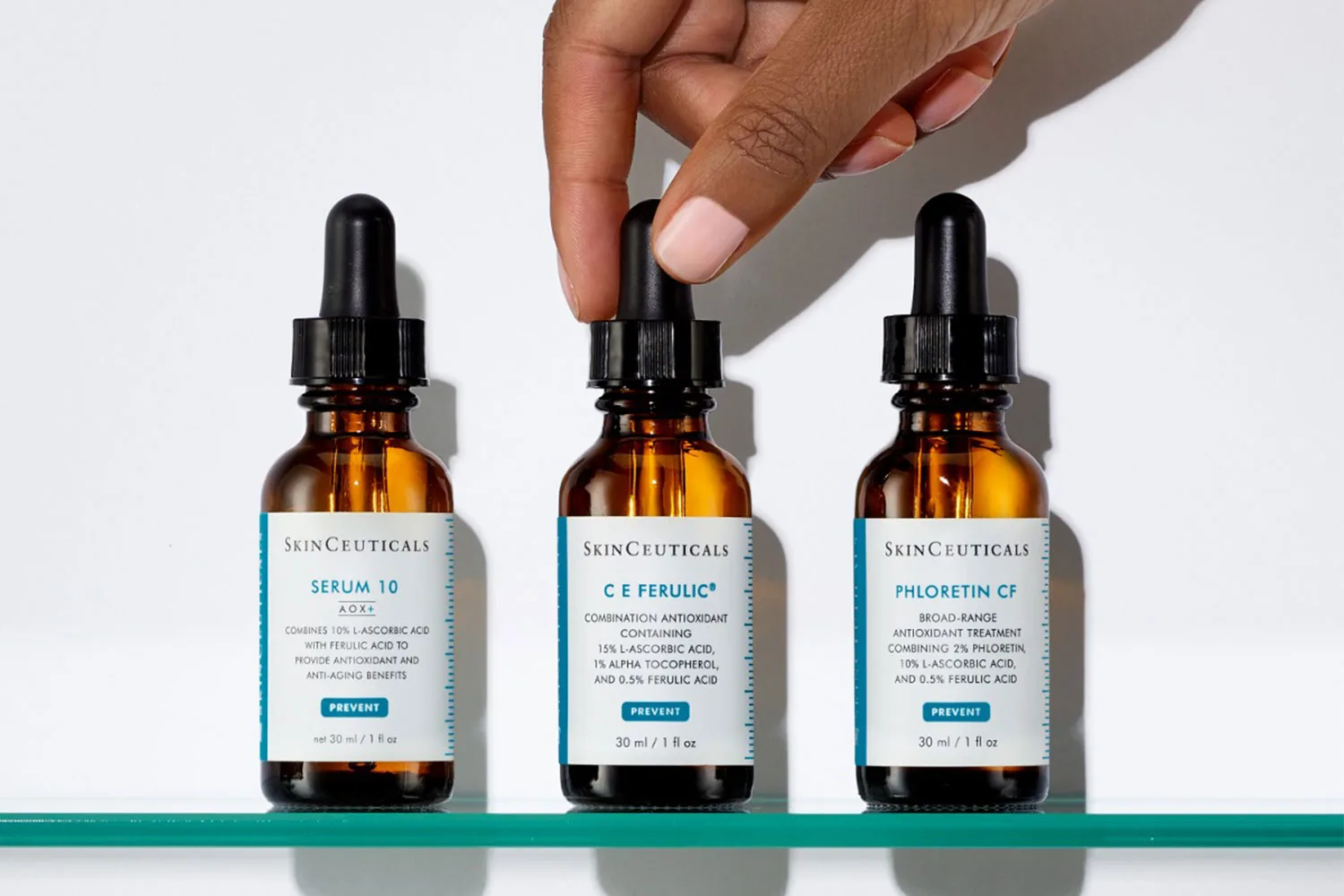 SkinCeuticals Vitamin C serums.