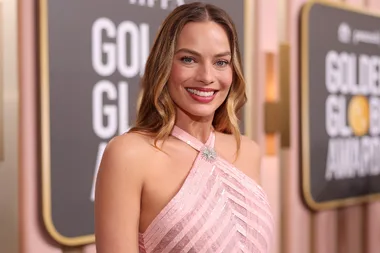 Margot Robbie Channels #Barbiecore On The 80th Annual Golden Globes Red Carpet