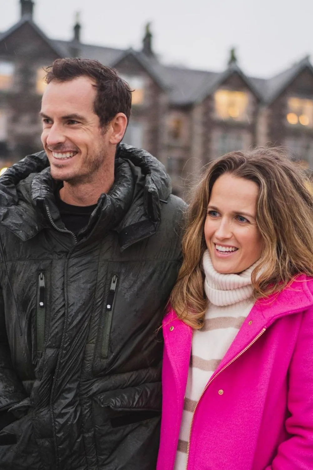 Andy Murray and Kim Sears at Cromlix House.