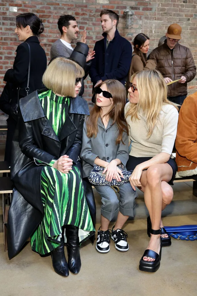 Sienna Miller, Marlowe and Anna Wintour