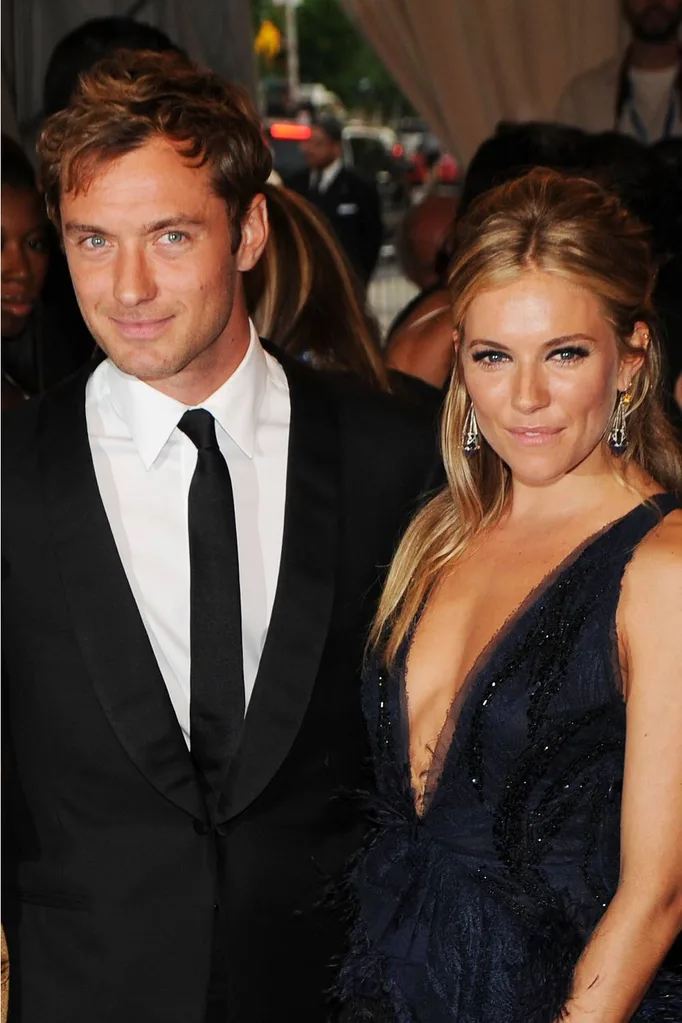 Sienna Miller and Jude Law