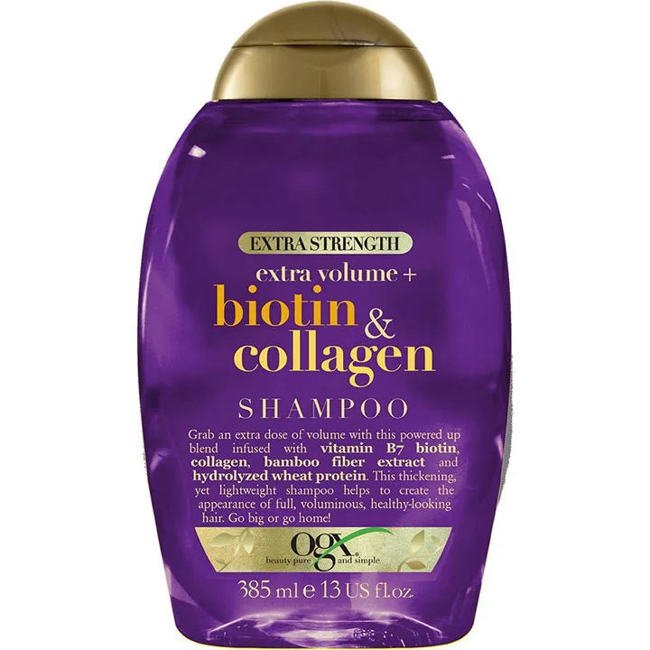 OGX Biotin & Collagen Extra Strength Shampoo & Conditioner