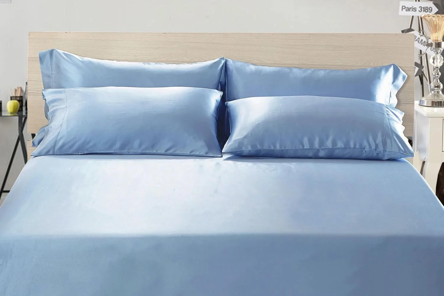 19 Momme Seamless Silk Sheet Set.