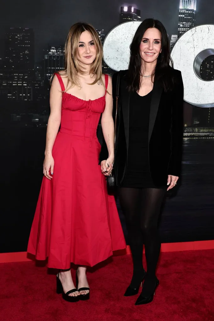 Coco Arquette and Courtney Cox