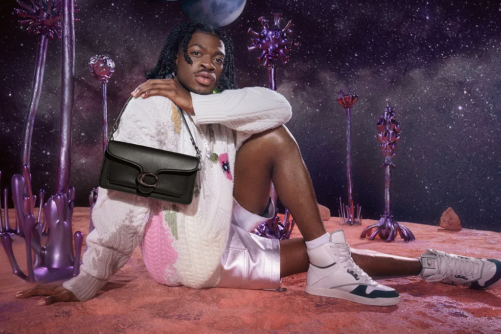 Lil Nas X Coach Tabby campaign