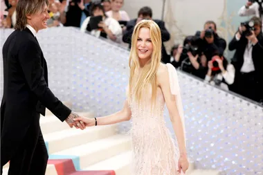 Nicole Kidman Brought Back Her Iconic Chanel No.5 Dress For The Met Gala