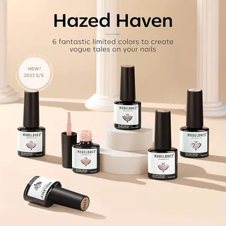MODELONES Hazed Haven &ndash; 6 Shades Gel Nail Polish Set