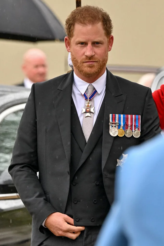 prince-harry-king-charles-coronation-arriving