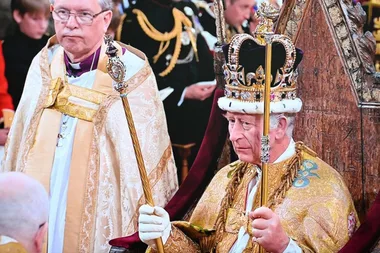 The Awkward Moment King Charles’ Coronation Crown Doesn’t Quite Fit