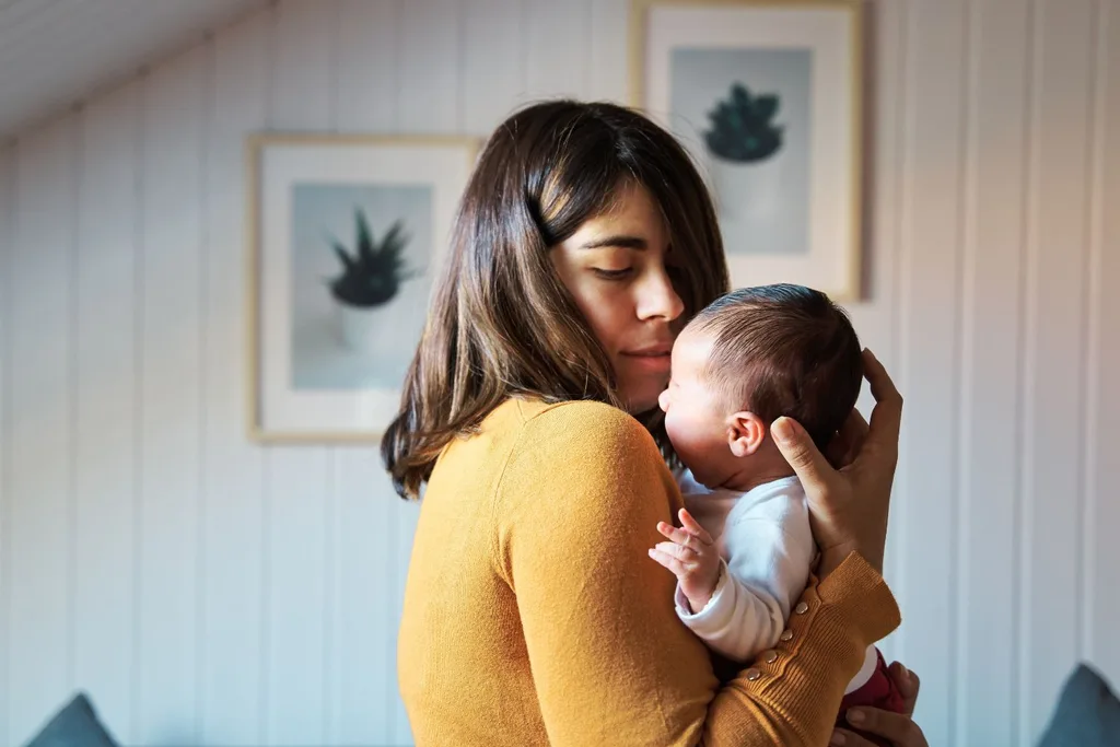 woman-holding-baby