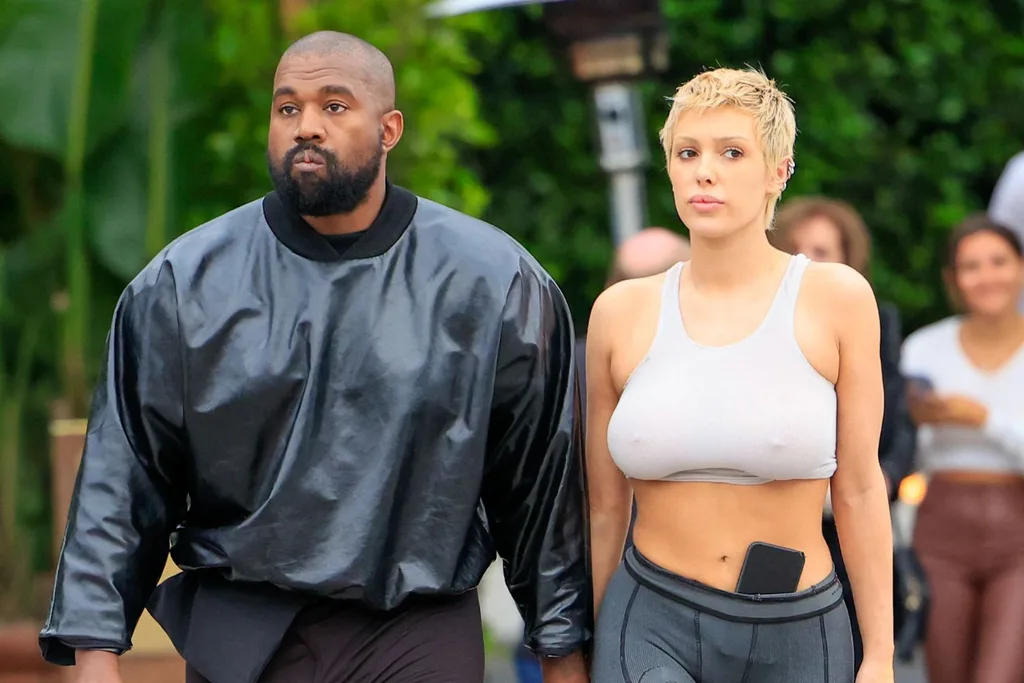 Bianca Censori and Kanye West