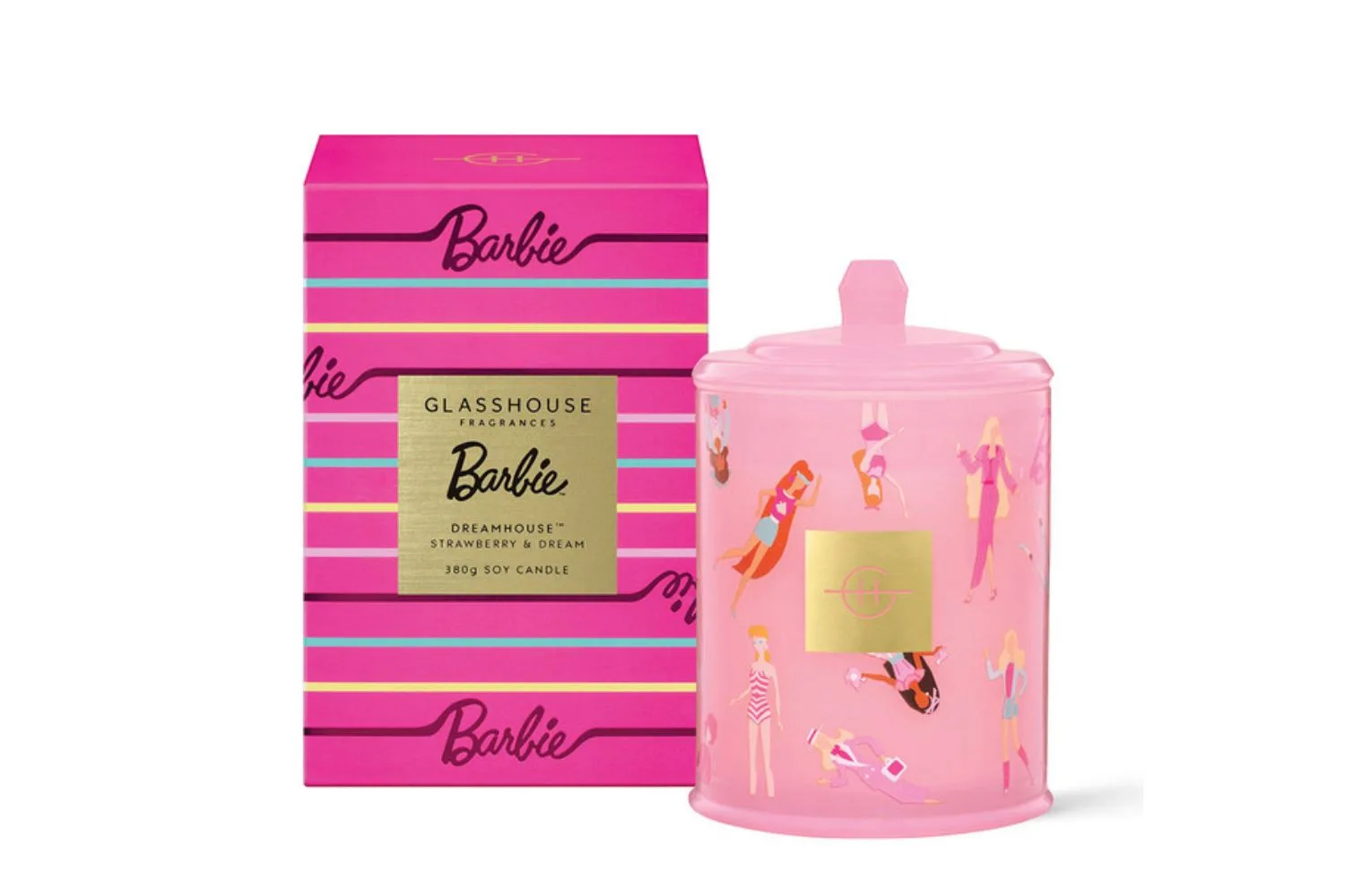 Glasshouse Fragrances Barbie Dreamhouse Soy Candle