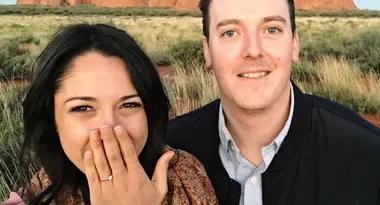 Couple get Engaged 16 Years After Meeting On The Set Of Iconic Qantas Ad