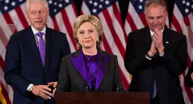 The Beautiful Reason Hillary Clinton Wore Purple To Deliver Her Concession Speech