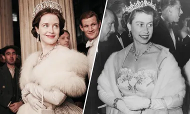 The Cast of ‘The Crown’ Alongside Their Real-Life Characters