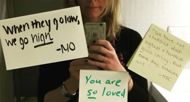 The Beautiful Reason Women Are Leaving Post-It Notes For Each Other Across America