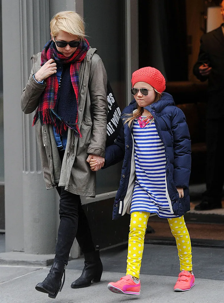 Michelle Williams and Matilda Ledger