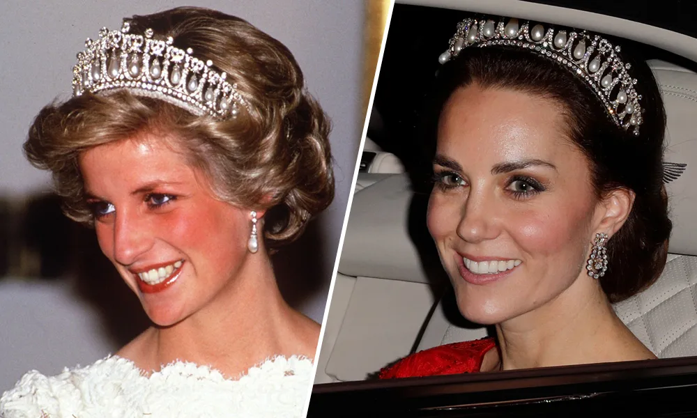 Princess Diana and The Duchess of Cambridge