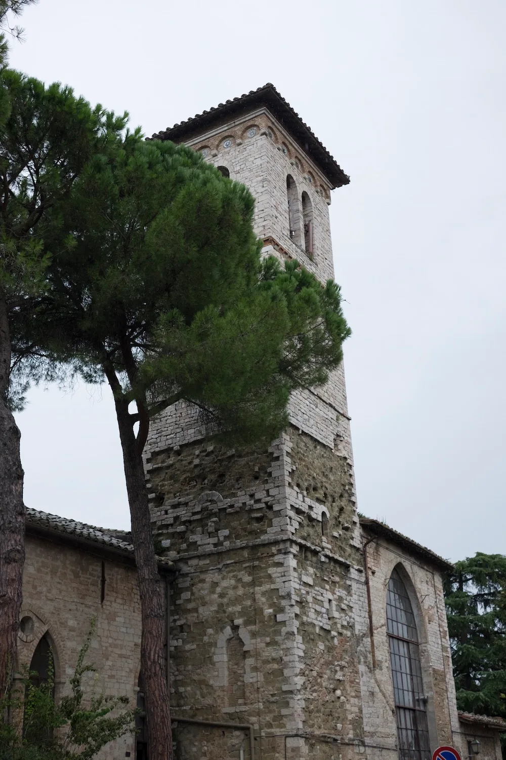 The monastery in Perugia where the weaving takes place.