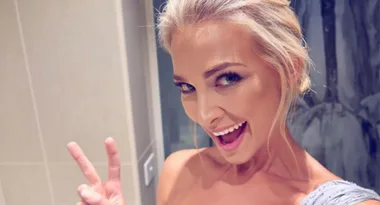 Anna Heinrich Steals The Show In Silver Gown At Australian Fashion Film Awards