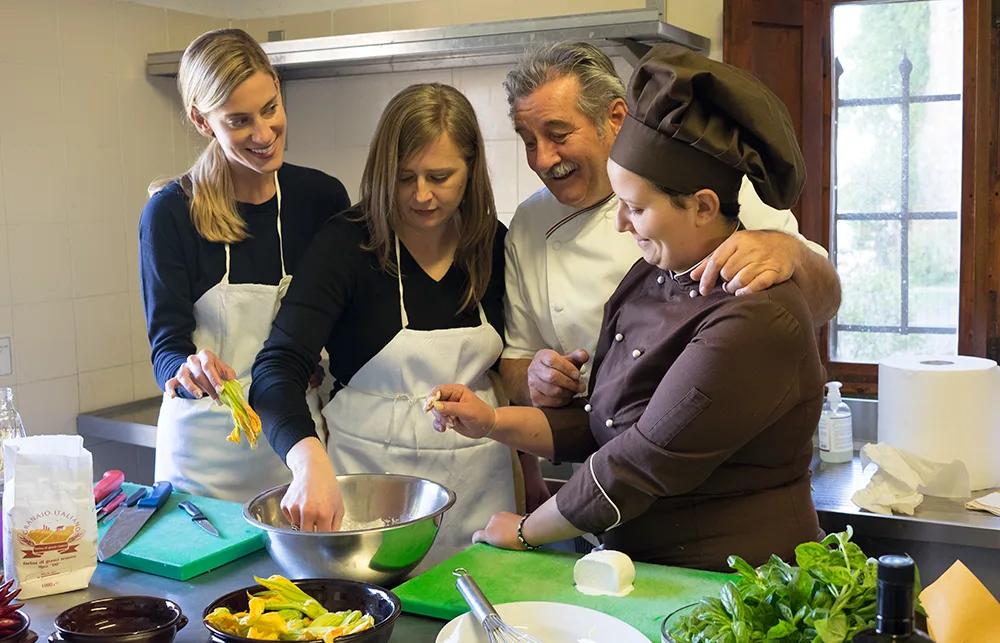 A Tuscan cooking class