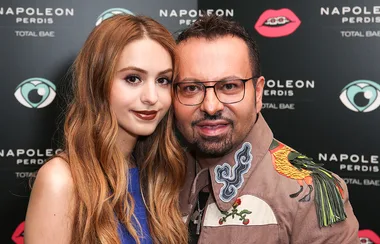 Napoleon Perdis’ daughter Lianna makes her runway debut