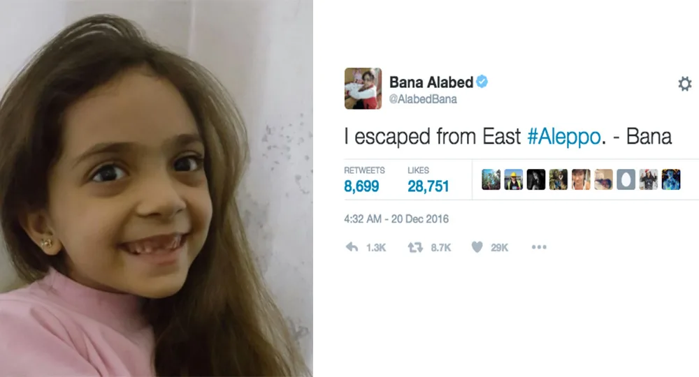We’d rather attack a 7 y/o girl than face the atrocity of Aleppo