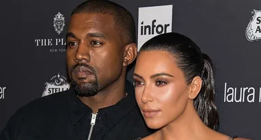 Kanye Shares Family Photo With Kim, North And Saint