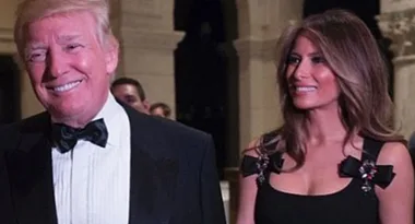 Melania Trump’s NYE Dress Causes Outrage Online