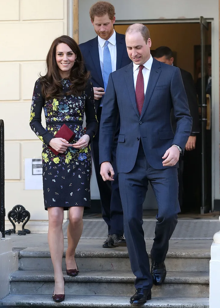 Kate Middleton, Prince William and Prince Harry