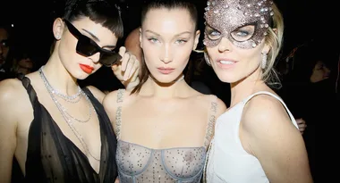 Kendall Jenner And Bella Hadid Party At The Dior Ball