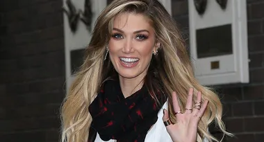 Delta Goodrem Attends Australian Open Final With Former Home And Away Actor Richard Brancatisano