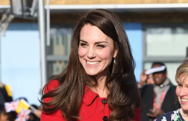 The Duchess of Cambridge steps out in saturated colour with two looks in one day