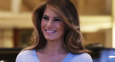 Melania Trump Kept It Casual To Watch The Super Bowl