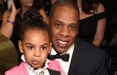 Blue Ivy Wears Hot Pink ‘Prince Tribute’