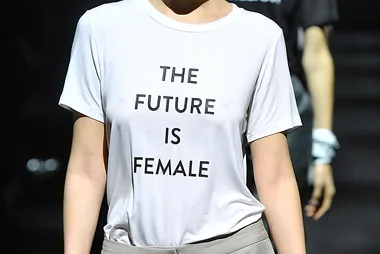 Fashion is getting political (and feminist!) at Fashion Week