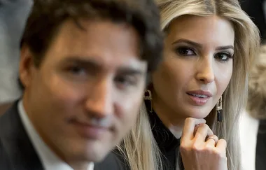 These Photos Of Ivanka Trump Staring At Justin Trudeau Prove That She’s In Love With Him Too