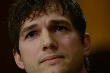 Watch Ashton Kutcher’s moving call to fight child sex trafficking